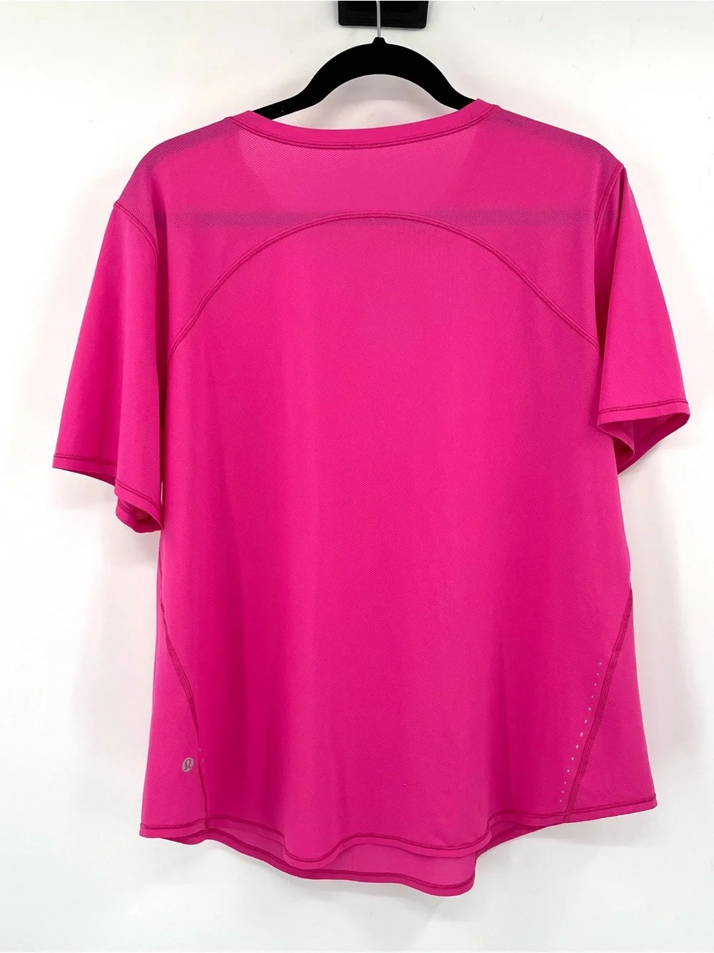 LULULEMON High Neck Running Training T-Shirt Ripened Raspberry Lightweight Top